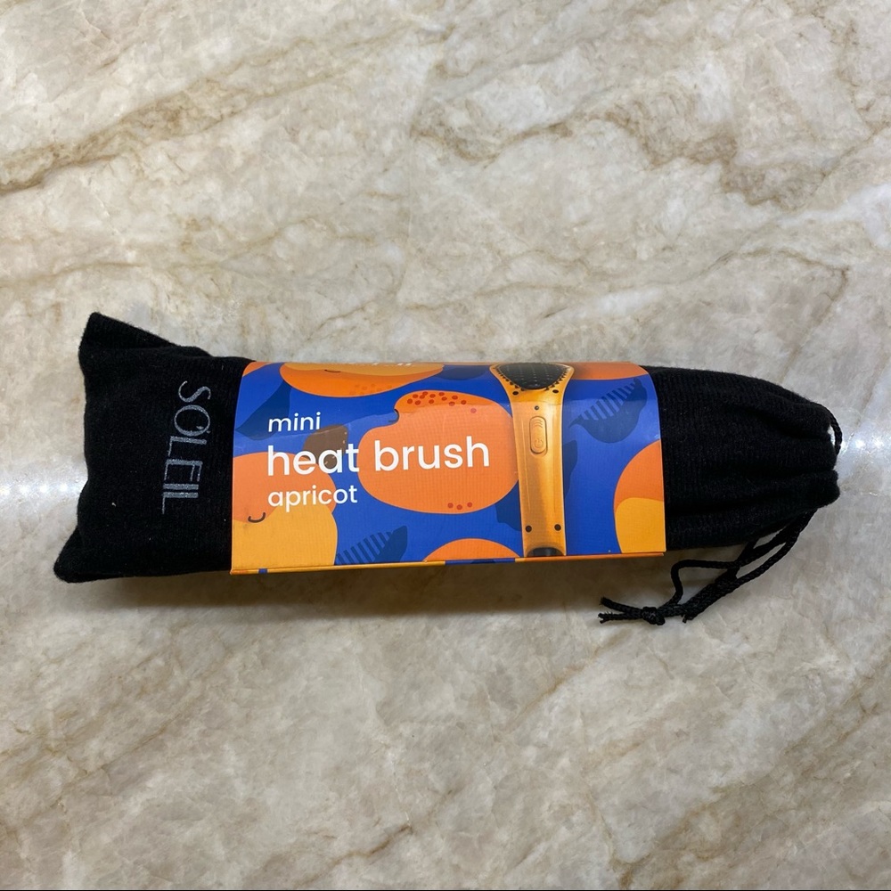 Soleil Mini Heat Brush - Apricot